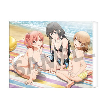 やはり俺の青春ラブコメはまちがっている｡完 キャンバスアート  雪乃&結衣&いろは 水着2021 ver.