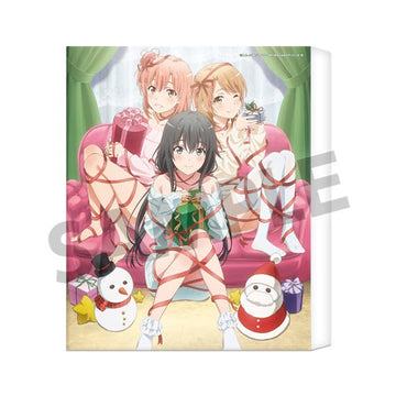 やはり俺の青春ラブコメはまちがっている｡完 キャンバスアート  雪乃&結衣&いろは クリスマス ver.