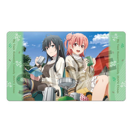 やはり俺の青春ラブコメはまちがっている｡完  ラバーマット 雪ノ下雪乃&由比ヶ浜結衣 キャンプ ver.