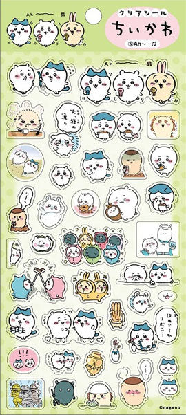 ちいかわ クリアシール ⑤Ah〜・・・♫