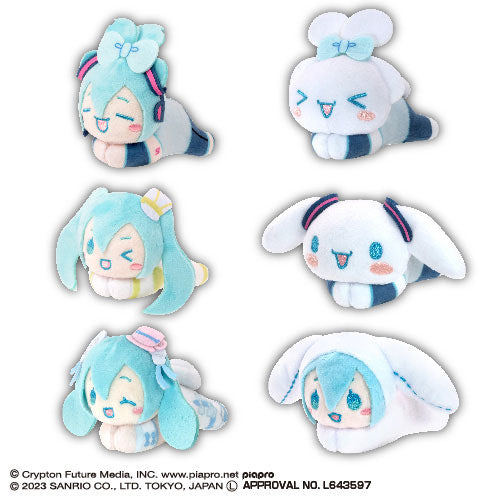 MC-02 初音ミク×シナモロール はぐキャラコレクション 1箱 6個入