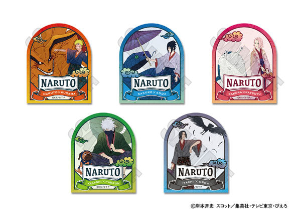 NARUTO-ナルト- 疾風伝 ステッカー5枚セット 百物語ver.