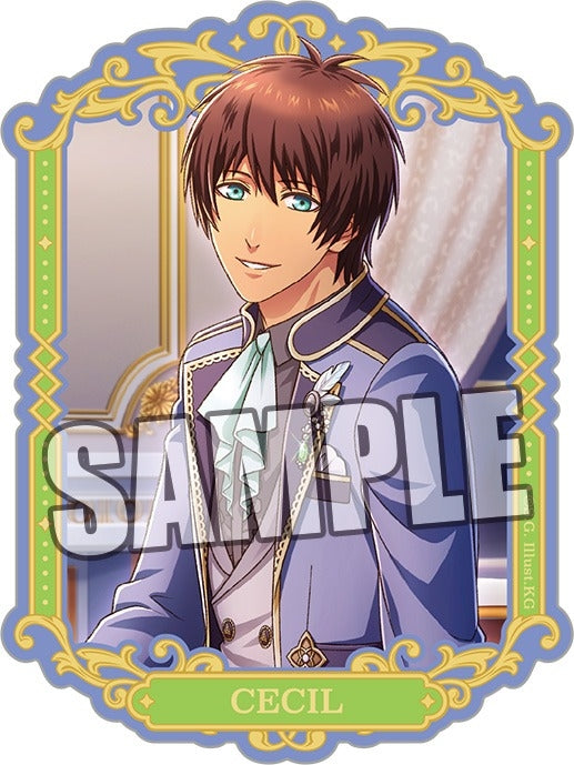 うたの☆プリンスさまっ♪ Shining Live  サテンステッカー Yes, Your Highness アナザーショットVer.｢愛島セシル｣
