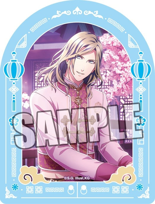 うたの☆プリンスさまっ♪ Shining Live サテンステッカー  花の雫に月は潤う アナザーショットVer.｢カミュ｣