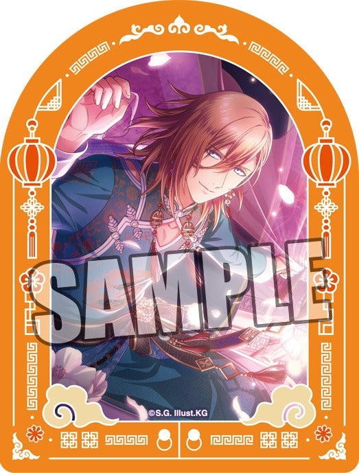 うたの☆プリンスさまっ♪ Shining Live サテンステッカー  花の雫に月は潤う アナザーショットVer.｢神宮寺レン｣